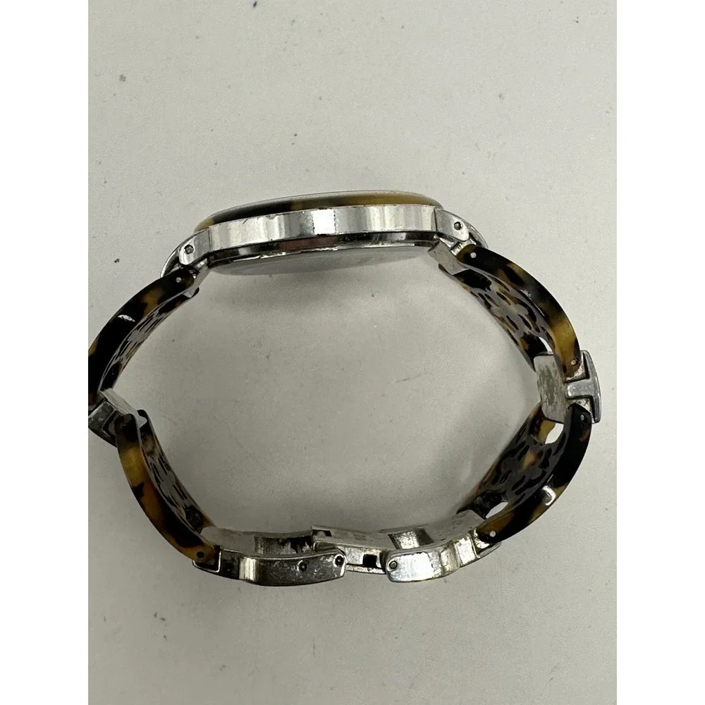 Brighton Monarch Ladies Watch New Battery TORTOISE 35MM‎ 6.75